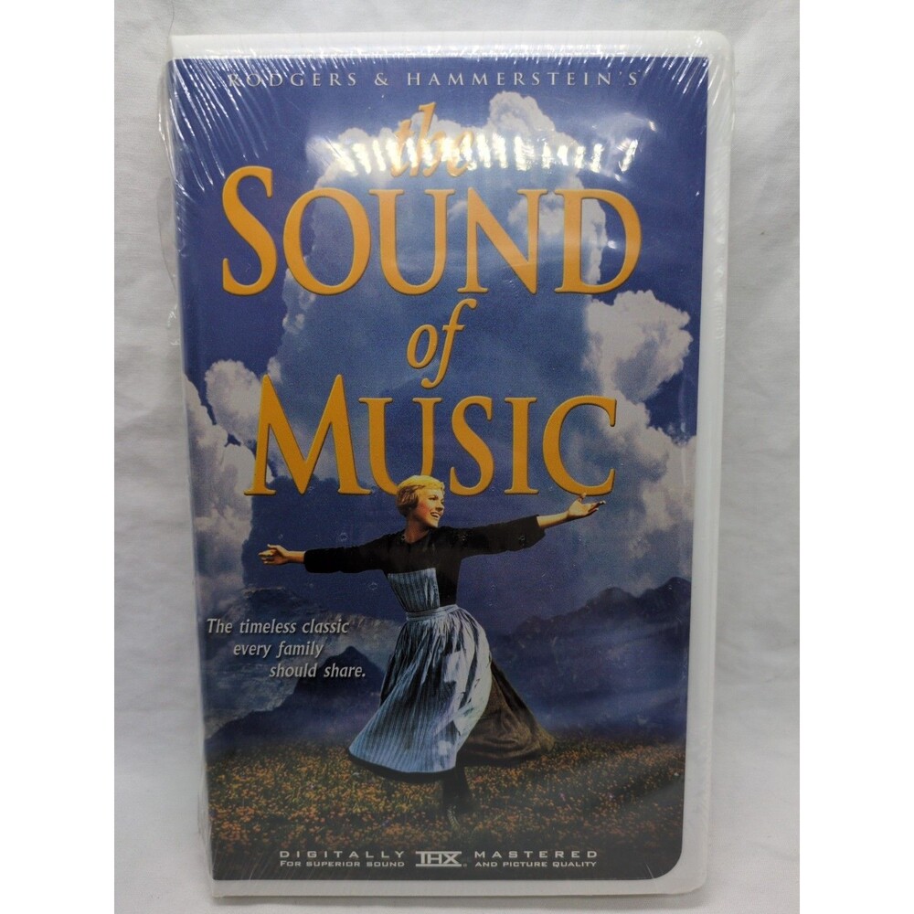 *Seal Rip* The Sound Of Music Clamshell VHS Tape
